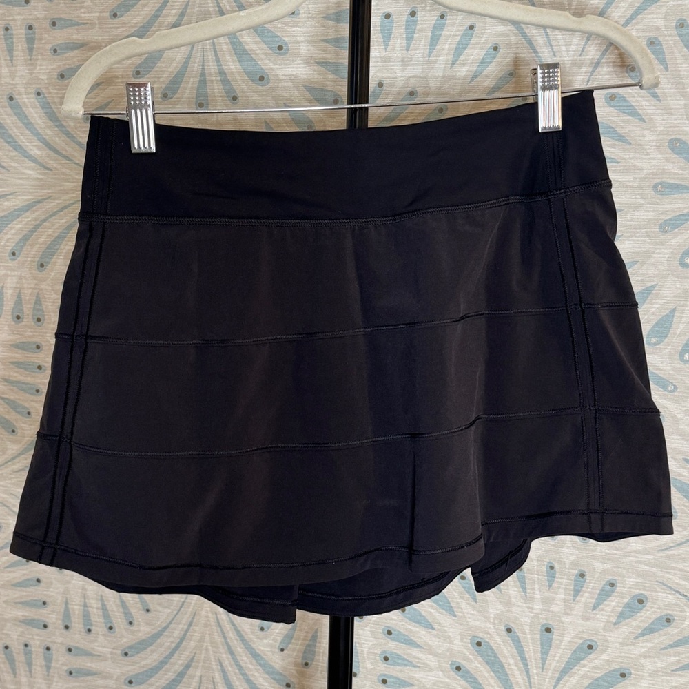 lululemon athletica Black Athletic Skort